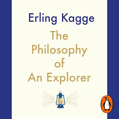 The Philosophy of an Explorer – omslag til lydbogen af Erling Kagge