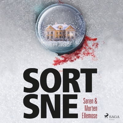 Sort sne – omslag til lydbogen af Søren Ellemose, Morten Ellemose