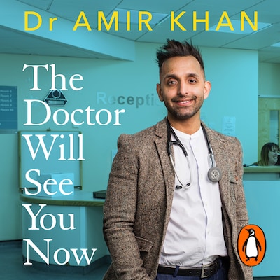 The Doctor Will See You Now – omslag til lydbogen af Amir Khan