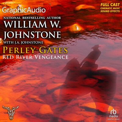 Red River Vengeance [Dramatized Adaptation] – omslag til lydbogen af William W. Johnstone, J.A. Johnstone