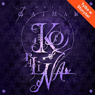Koralina – okładka audiobooka, autor Neil Gaiman