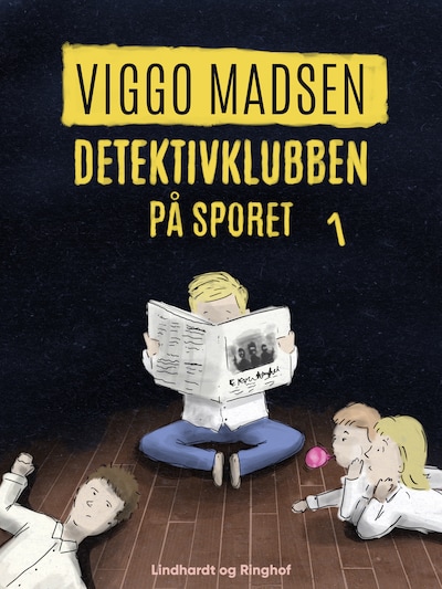 Detektivklubben på sporet – omslag til lydbogen af Viggo Madsen