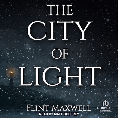 The City of Light – omslag til lydbogen af Flint Maxwell