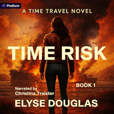 Time Risk – omslag til lydbogen af Elyse Douglas