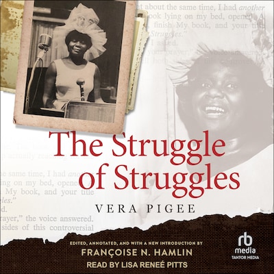 The Struggle of Struggles – omslag til lydbogen af Vera Pigee