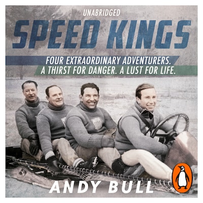 Speed Kings – omslag til lydbogen af Andy Bull