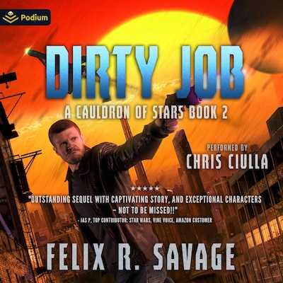 Dirty Job – omslag til lydbogen af Felix Savage