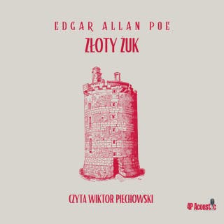 Mroczne opowieści: Złoty Żuk – okładka audiobooka, autor E. A. Poe