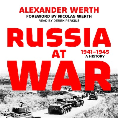 Russia at War, 1941–1945 – omslag til lydbogen af Alexander Werth