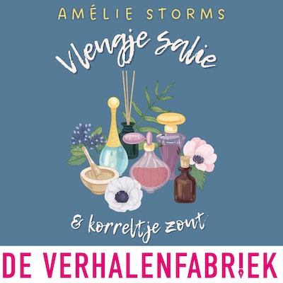 Vleugje salie en korreltje zout – omslag van het luisterboek van Amélie Storms