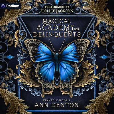 Magical Academy for Delinquents – omslag til lydbogen af Ann Denton