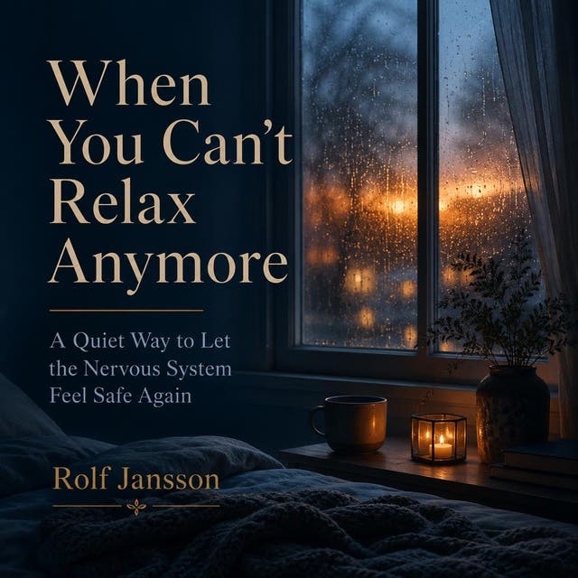 When You Can't Relax Anymore: A Quiet Way to Let the Nervous System Feel Safe Again – omslag til lydbogen af Rolf Jansson