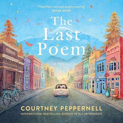 The Last Poem – omslag til lydbogen af Courtney Peppernell