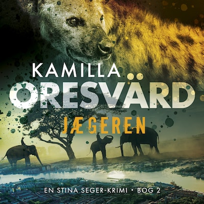 Jægeren – omslag til lydbogen af Kamilla Oresvärd