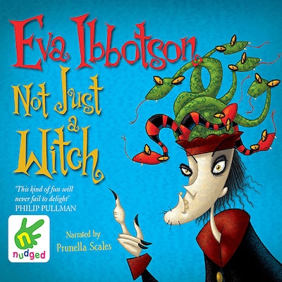 Not Just a Witch – omslag til lydbogen af Eva Ibbotson