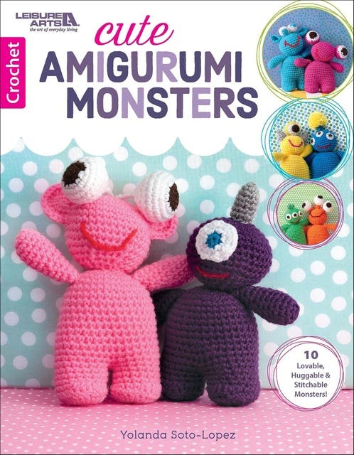 Cute Amigurumi Monsters: 10 Lovable, Huggable & Stitchable Monsters! – omslag til lydbogen af Becky Stevens