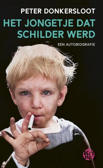Het jongetje dat schilder werd: Een autobiografie – omslag van het luisterboek van Peter Donkersloot