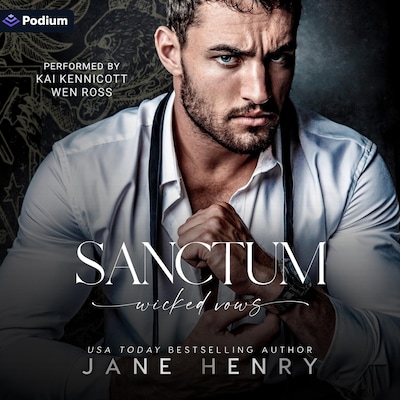 Sanctum – omslag til lydbogen af Jane Henry