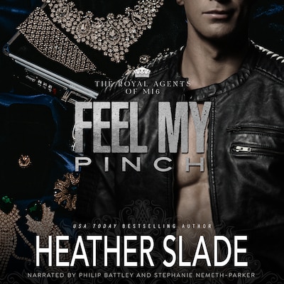 Feel My Pinch – omslag til lydbogen af Heather Slade