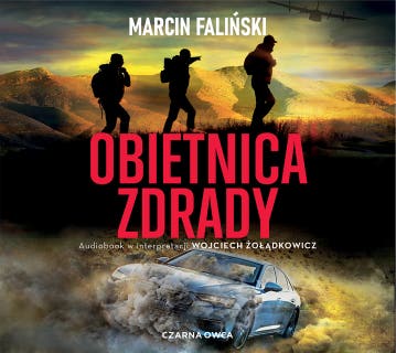Obietnica zdrady – okładka audiobooka, autor Marcin Faliński