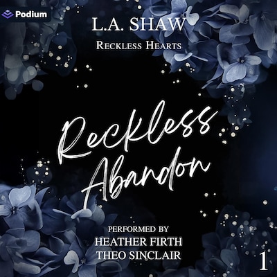 Reckless Abandon – omslag til lydbogen af L.A. Shaw