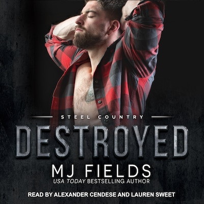 Destroyed – omslag til lydbogen af MJ Fields