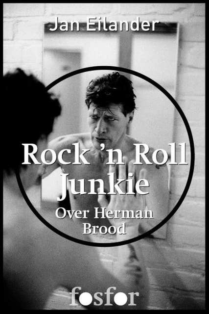 Rock n Roll Junkie: over Herman Brood – omslag van het luisterboek van Jan Eilander,Martin Bril