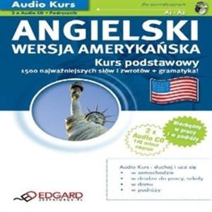 Audio Kurs - Angielski wersja Amerykańska – okładka audiobooka, autor N/A