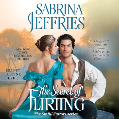 The Secret of Flirting – omslag til lydbogen af Sabrina Jeffries