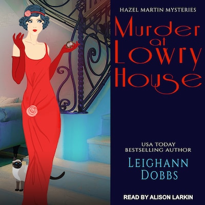 Murder at Lowry House – omslag til lydbogen af Leighann Dobbs