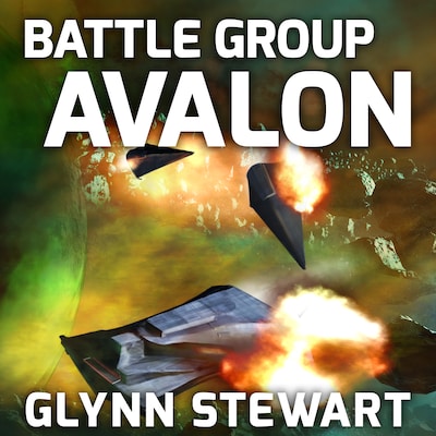 Battle Group Avalon – omslag til lydbogen af Glynn Stewart