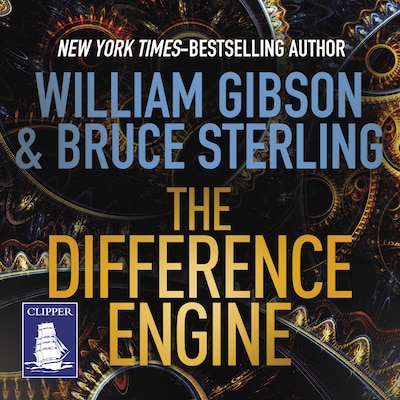 The Difference Engine – omslag til lydbogen af William Gibson, Bruce Sterling