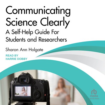 Communicating Science Clearly – omslag til lydbogen af Sharon Ann Holgate