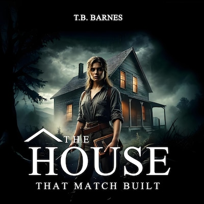 The House That Match Built – omslag til lydbogen af T.B. Barnes