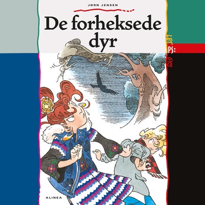 De forheksede dyr – omslag til lydbogen af Jørn Jensen