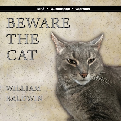 Beware the Cat – omslag til lydbogen af William Baldwin