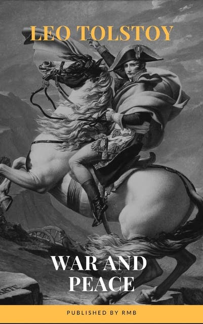 War and Peace – omslag til lydbogen af Leo Tolstoy, Rmb