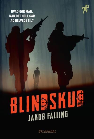 Blindskud – omslag til lydbogen af Jakob Fälling