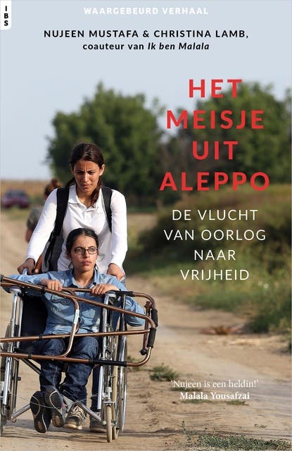 Het meisje uit Aleppo – omslag van het luisterboek van Christina Lamb,Nujeen Mustafa