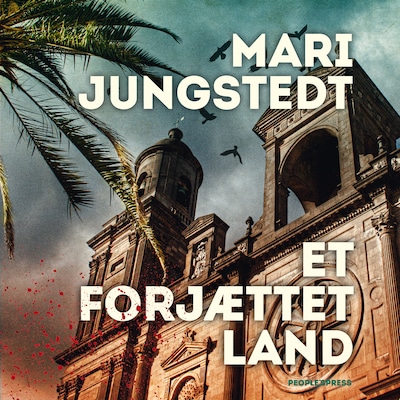 Et forjættet land – omslag til lydbogen af Mari Jungstedt