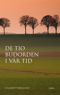 De tio budorden i vår tid – omslag till ljudboken av UllaBritt Berglund