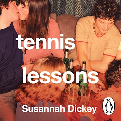 Tennis Lessons – omslag til lydbogen af Susannah Dickey