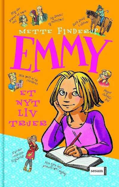 Emmy 1 - Et nyt liv truer – omslag til lydbogen af Mette Finderup
