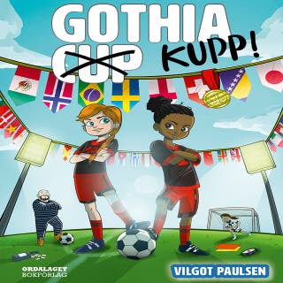 Gothia kupp – omslag till ljudboken av Vilgot Paulsen