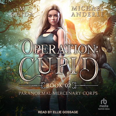 Operation: Cupid – omslag til lydbogen af M Guida, Michael Anderle