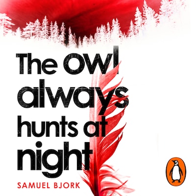 The Owl Always Hunts at Night – omslag til lydbogen af Samuel Bjørk