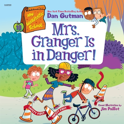 My Weirdtastic School #10: Mrs. Granger Is in Danger! – omslag til lydbogen af Dan Gutman