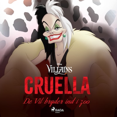 101 Dalmatinere - Cruella De Vil bryder ind i zoo – omslag til lydbogen af Disney