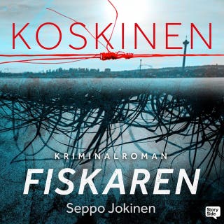 Koskinen: Fiskaren – omslag till ljudboken av Seppo Jokinen