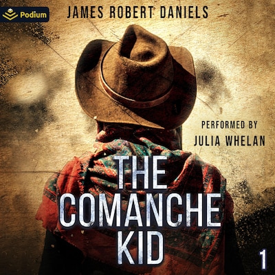 The Comanche Kid – omslag til lydbogen af James Robert Daniels